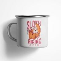 Емайлирано канче "Sloth Hiking Team" - small - 0