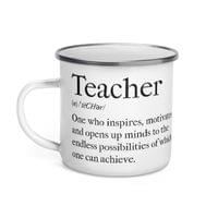 Емайлирано канче "Teacher" - small - 4