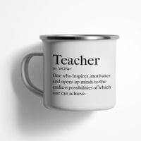 Емайлирано канче "Teacher" - small - 3