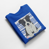 Ватирана блуза "Border Collie Mama" - small - 2