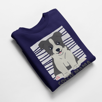 Ватирана блуза "Border Collie Mama" - small - 3