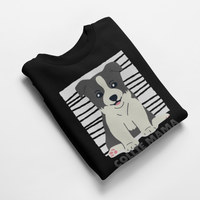 Ватирана блуза "Border Collie Mama" - small - 5