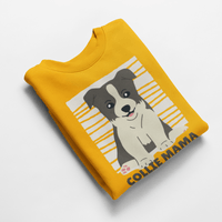 Ватирана блуза "Border Collie Mama" - small - 7