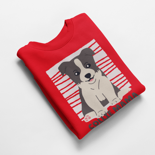 Ватирана блуза "Border Collie Mama" - 2