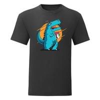 Мъжка тениска "T-Rex отваря буркан" - small - 4