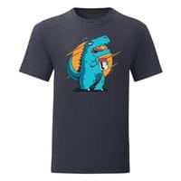 Мъжка тениска "T-Rex отваря буркан" - small - 12