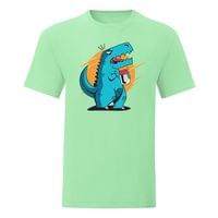 Мъжка тениска "T-Rex отваря буркан" - small - 13