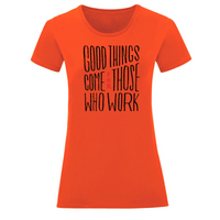 Дамска тениска "Good things" - small - 5