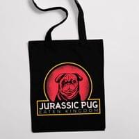 Eко чанта "Jurassic Pug" - small - 0
