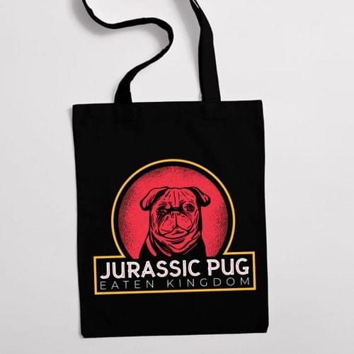 Eко чанта &amp;quot;Jurassic Pug&amp;quot; - 1