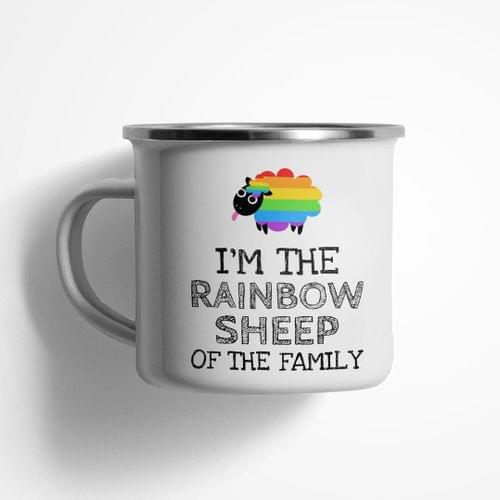 Емайлирано канче &amp;quot;Rainbow Shееp&amp;quot; - 1