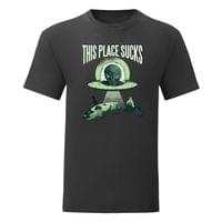 Мъжка тениска "This Place Sucks" - small - 6