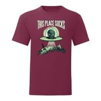 Мъжка тениска "This Place Sucks" - small - 7