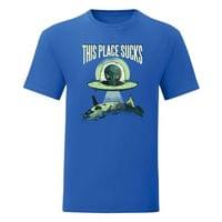Мъжка тениска "This Place Sucks" - small - 17