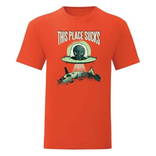 Мъжка тениска "This Place Sucks" - 2