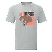 Мъжка тениска "Sit Happens" - small - 8