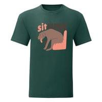 Мъжка тениска "Sit Happens" - small - 10