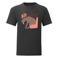 Мъжка тениска "Sit Happens" - small - 11