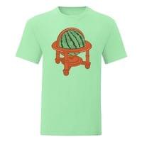 Мъжка тениска "Watermelon Globe" - small - 8