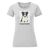 Дамска тениска "Border Collie Mama" - small - 5