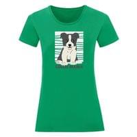Дамска тениска "Border Collie Mama" - small - 3