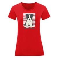 Дамска тениска "Border Collie Mama" - small - 1