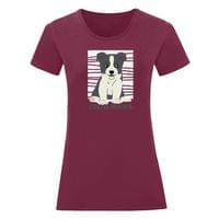 Дамска тениска "Border Collie Mama" - small - 7