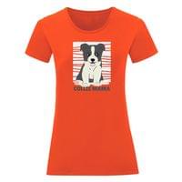 Дамска тениска "Border Collie Mama" - small - 12