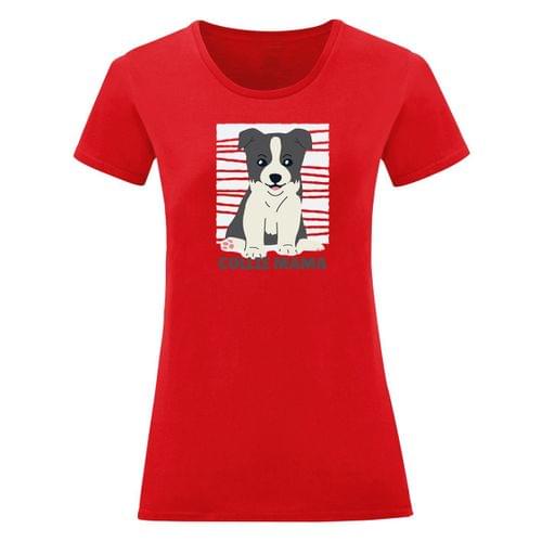 Дамска тениска "Border Collie Mama" - 2