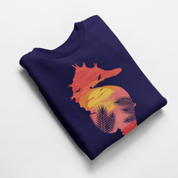 Ватирана блуза "Sea Horse Beach" - small - 3