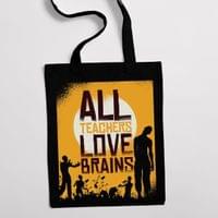 Eко чанта "Teachers Love Brains" - small - 0