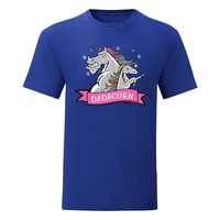 Тениска "Daddy Unicorn" (мъжка) - small - 6