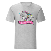 Тениска "Daddy Unicorn" (мъжка) - small - 5