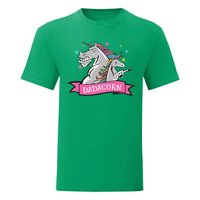Тениска "Daddy Unicorn" (мъжка) - small - 9