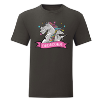 Тениска "Daddy Unicorn" (мъжка) - small - 10