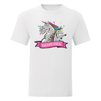 Тениска "Daddy Unicorn" (мъжка) - small - 16