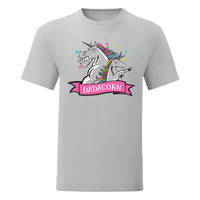 Тениска "Daddy Unicorn" (мъжка) - small - 17