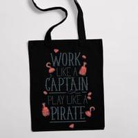 Еко чанта "Play Like A Pirate" - small - 1