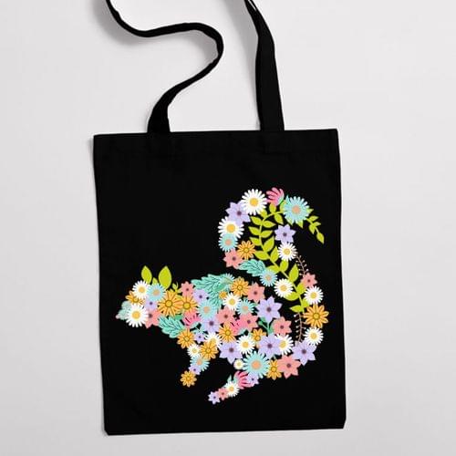 Eко чанта &amp;quot;Squirrel Flower&amp;quot; - 1