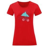 Тениска "Mountain Biking" (дамска) - small - 2