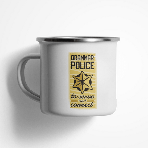 Емайлирано канче &amp;quot;Grammar police&amp;quot; - 1