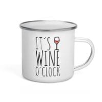 Емайлирано канче "Wine o'clock" - small - 3 Емайлирано канче "Wine o'clock" - small - 3