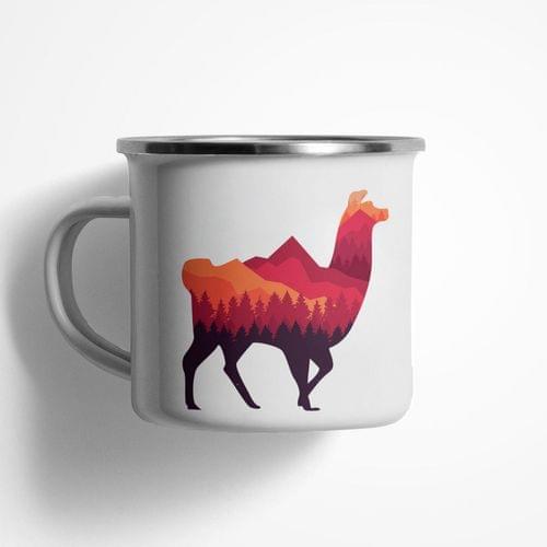 Емайлирано канче &amp;quot;Forest Alpaca&amp;quot; - 1