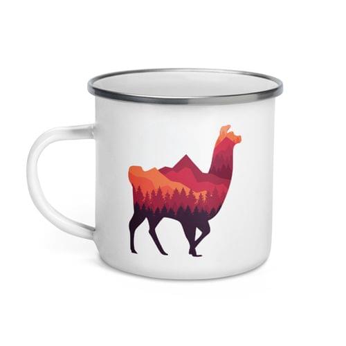 Емайлирано канче "Forest Alpaca" - 2