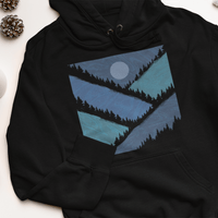 Дамска худи рокля "Geometric Mountains" - small - 0