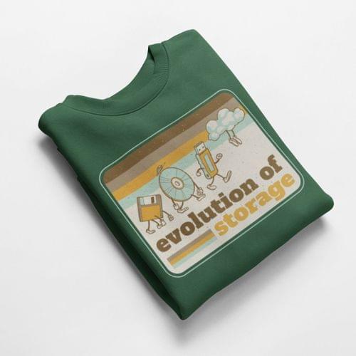 Ватирана блуза &amp;quot;Evolution Of Storage&amp;quot; - 1