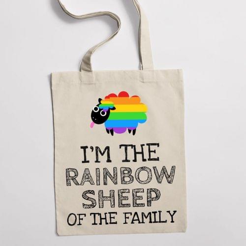 Eко чанта &amp;quot;Rainbow Shееp&amp;quot; - 1