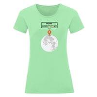 Дамска тениска "Location The Moon" - small - 2 Дамска тениска "Location The Moon" - small - 2