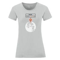 Дамска тениска "Location The Moon" - small - 7 Дамска тениска "Location The Moon" - small - 7