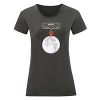 Дамска тениска "Location The Moon" - small - 11 Дамска тениска "Location The Moon" - small - 11